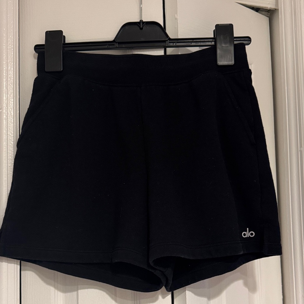 ALO Yoga Black Women's Athletic Lounge Shorts